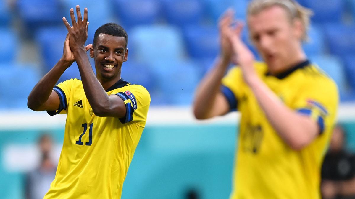 Alexander Isak, jugador sueco de la Real Sociedad