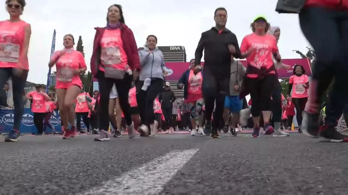 La Carrera de la Mujer concluye su edición más multitudinaria con 38.000 participantes