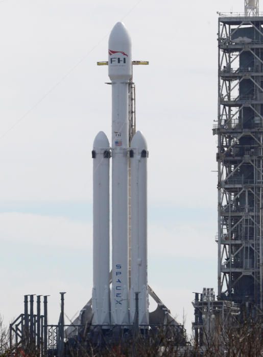 Llançament del coet «Falcon Heavy» d'SpaceX