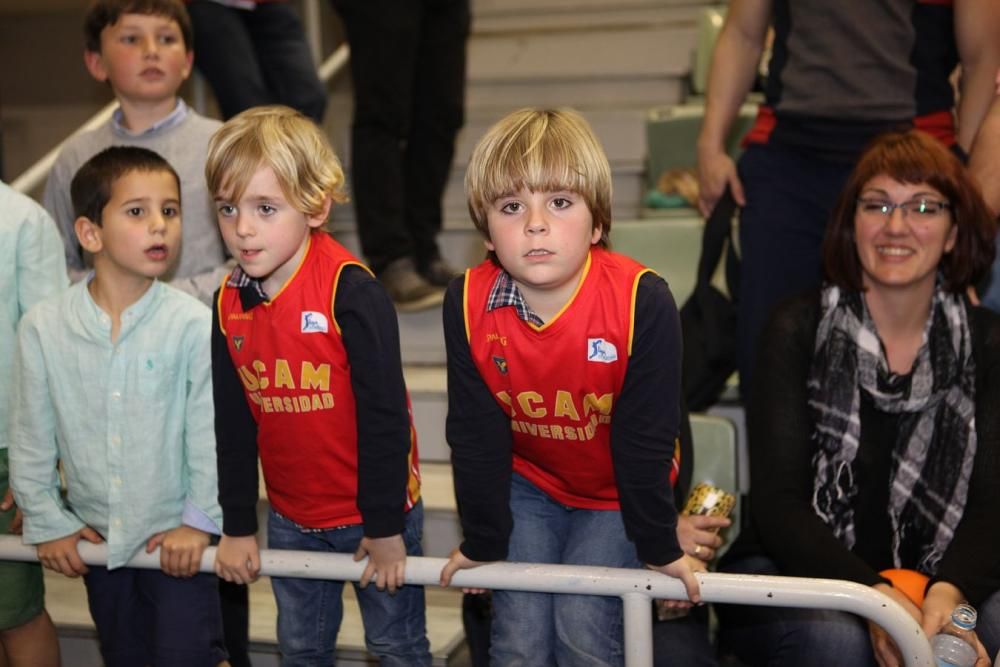 Baloncesto: El UCAM Murcia - Sevilla, en fotos