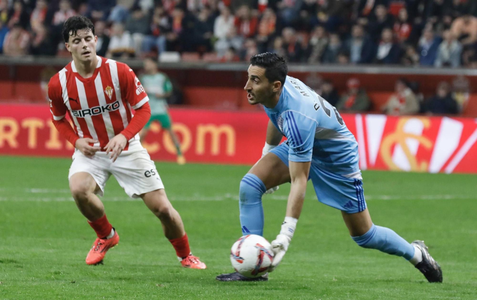 Así fue el partido Sporting-Granada, en imágenes