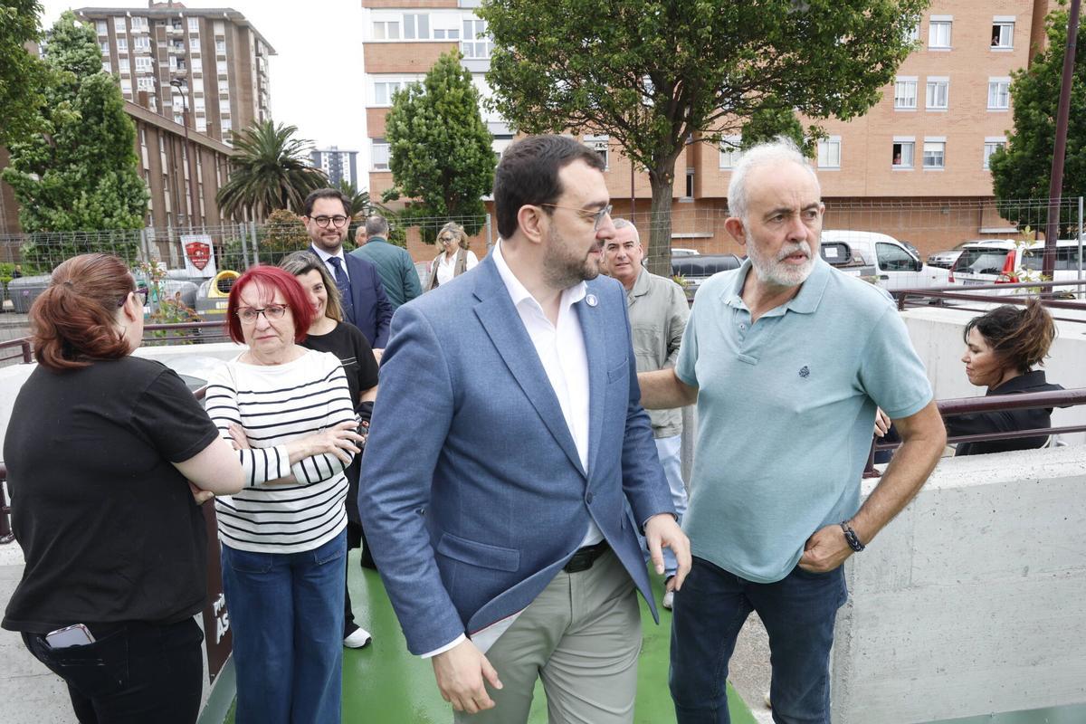 EN IMÁGENES: Así es el nuevo parking disuasorio de la avenida Portugal de Gijón