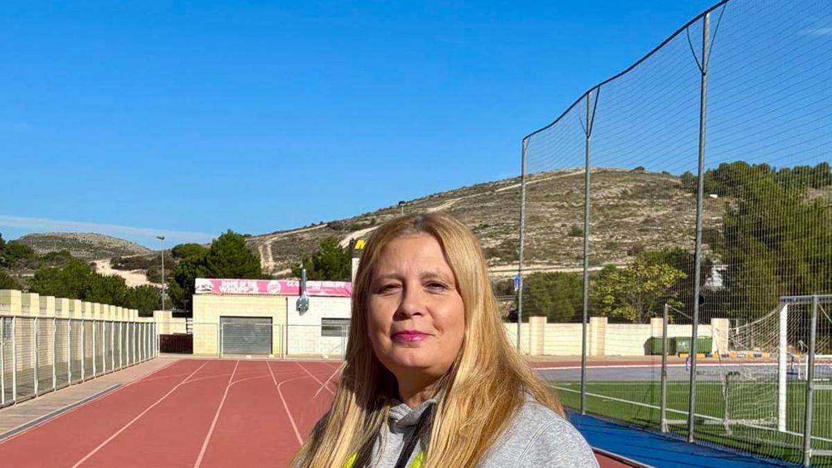 María José Orugo,  primera mujer de la historia en dirigir el atletismo valenciano.