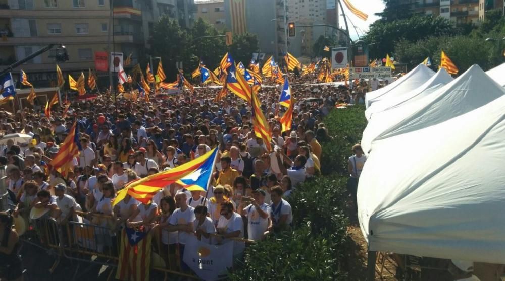 Actes de la Diada a Salt