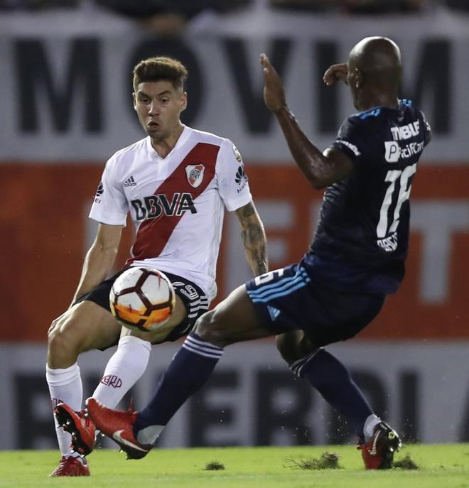 Las promesas que sigue el FC Barcelona en Sudamérica: Gonzalo Montiel (River Plate). Defensa. 21 años. Estatura: 1,78 cms. Peso: 69 kgs.