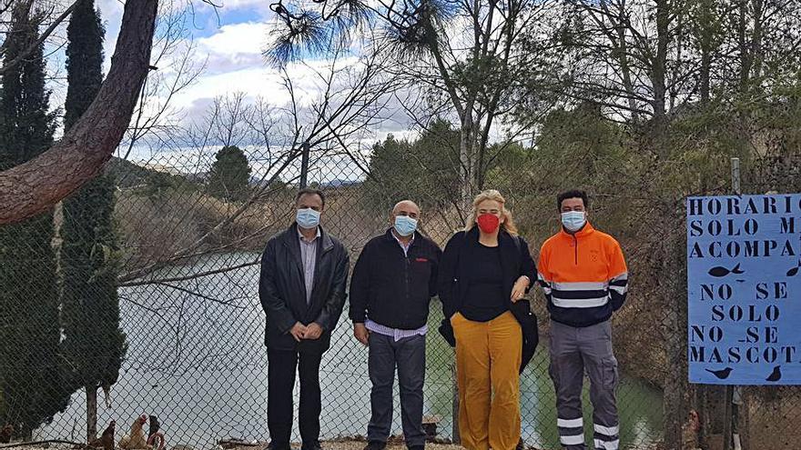 Segarra en la visita a los tres pueblos de la Vall d’Albaida. | LEVANTE-EMV