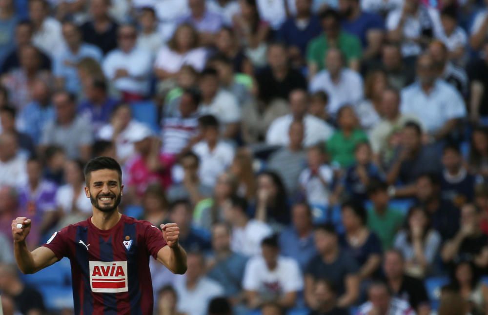 Imágenes del partido entre Real Madrid y Eibar.