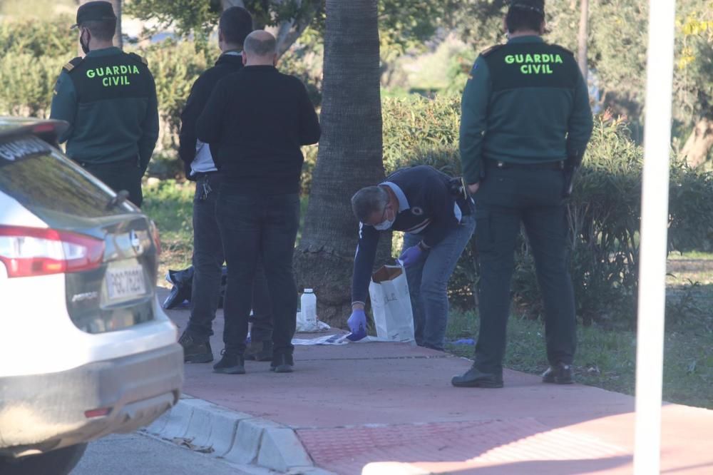 La Guardia Civil investiga el ataque con ácido a dos mujeres en Cártama.