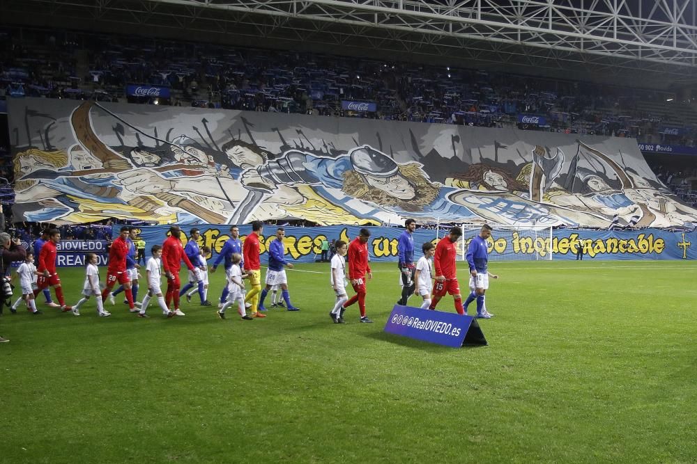 Derbi asturiano: El Real Oviedo - Sporting, en imágenes