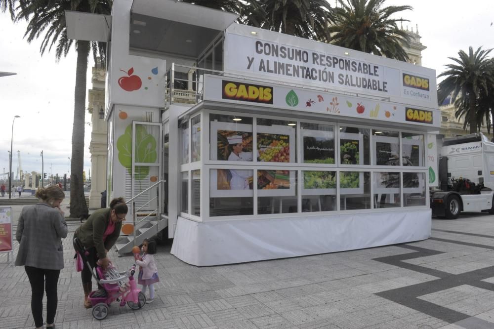 Gadis potencia el consumo responsable y hábitos saludables con una muestra itinerante