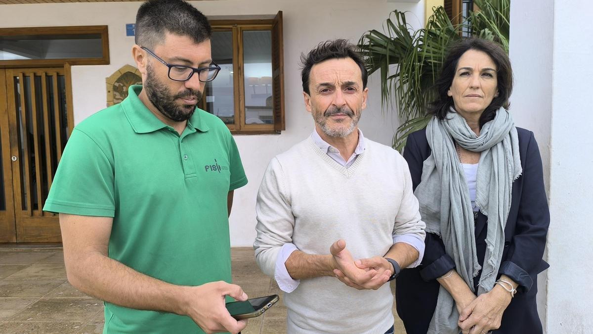 Imagen de archivo de los representantes del PSOE en el Consell de Formentera