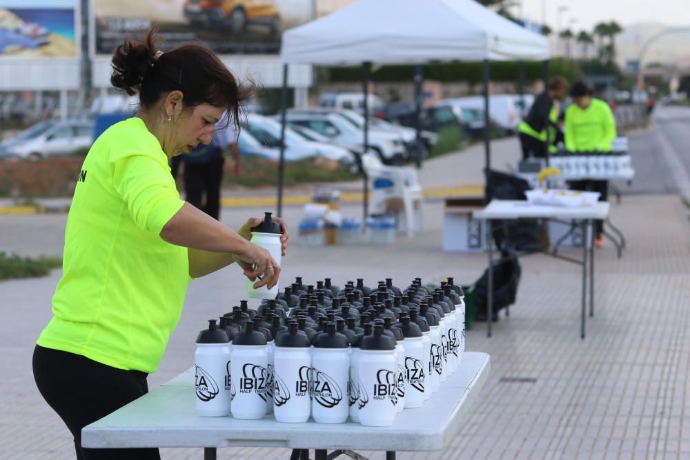 Medio millar de atletas compiten en Ibiza.