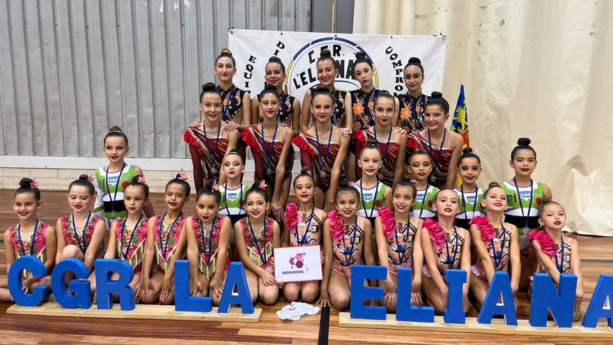 Pleno de podios para el Gimnasia Morvedre