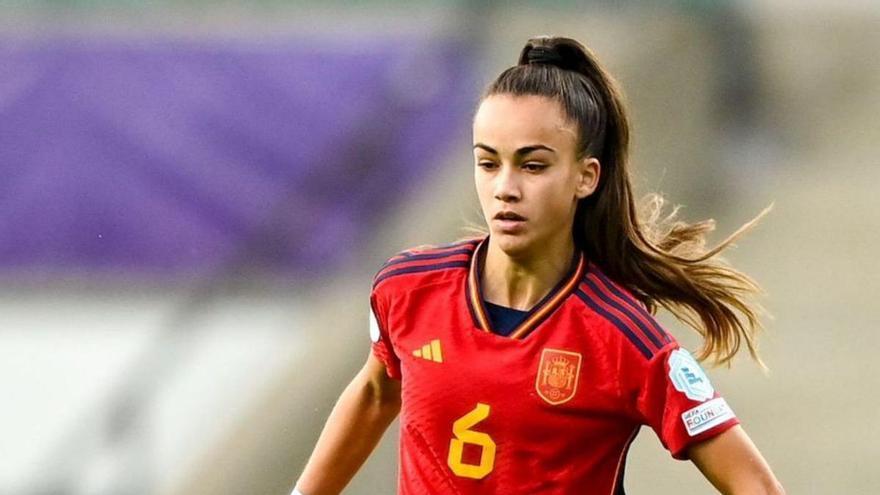 Daniela Arques, con la selección española. | RFEF