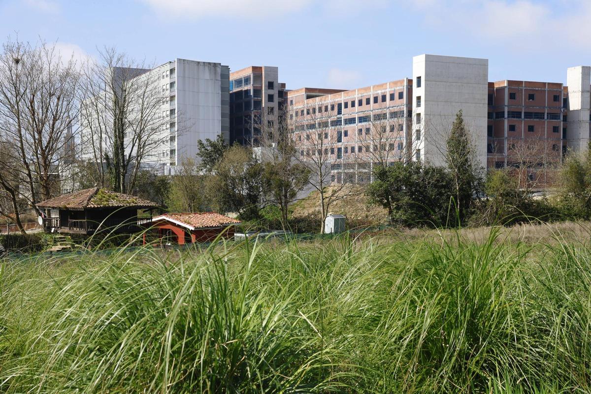 Aspecto actual de la ampliación de Cabueñes.