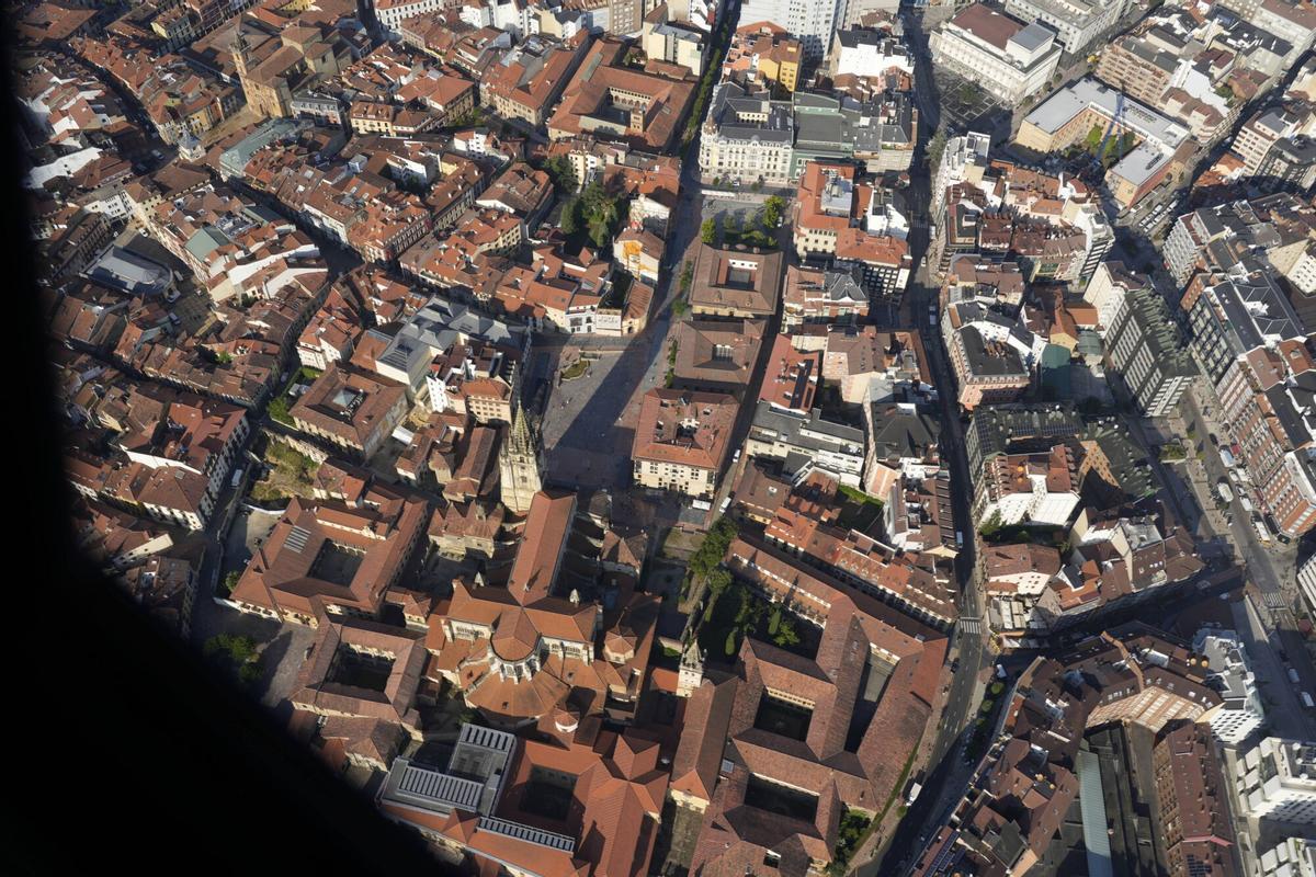Varias calles del Oviedo Antiguo.