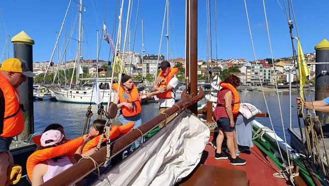 Las imágenes de «Moaña Son de Mar», un fin de semana de cultura marítima