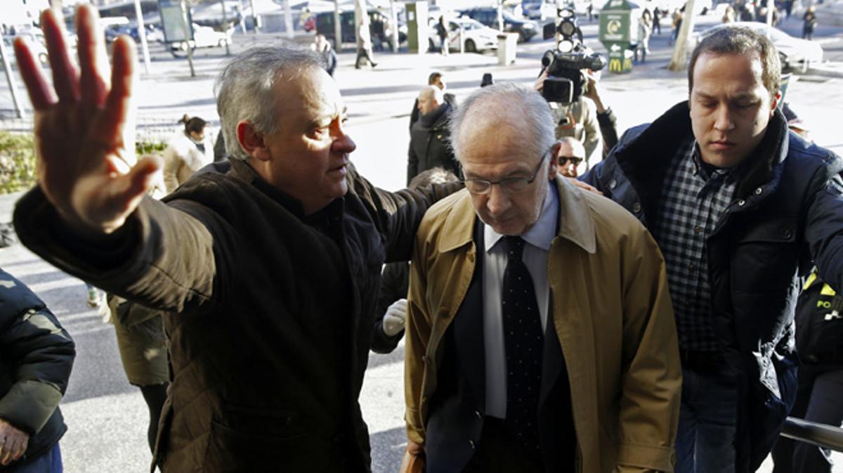 Intent dagressió a Rodrigo Rato