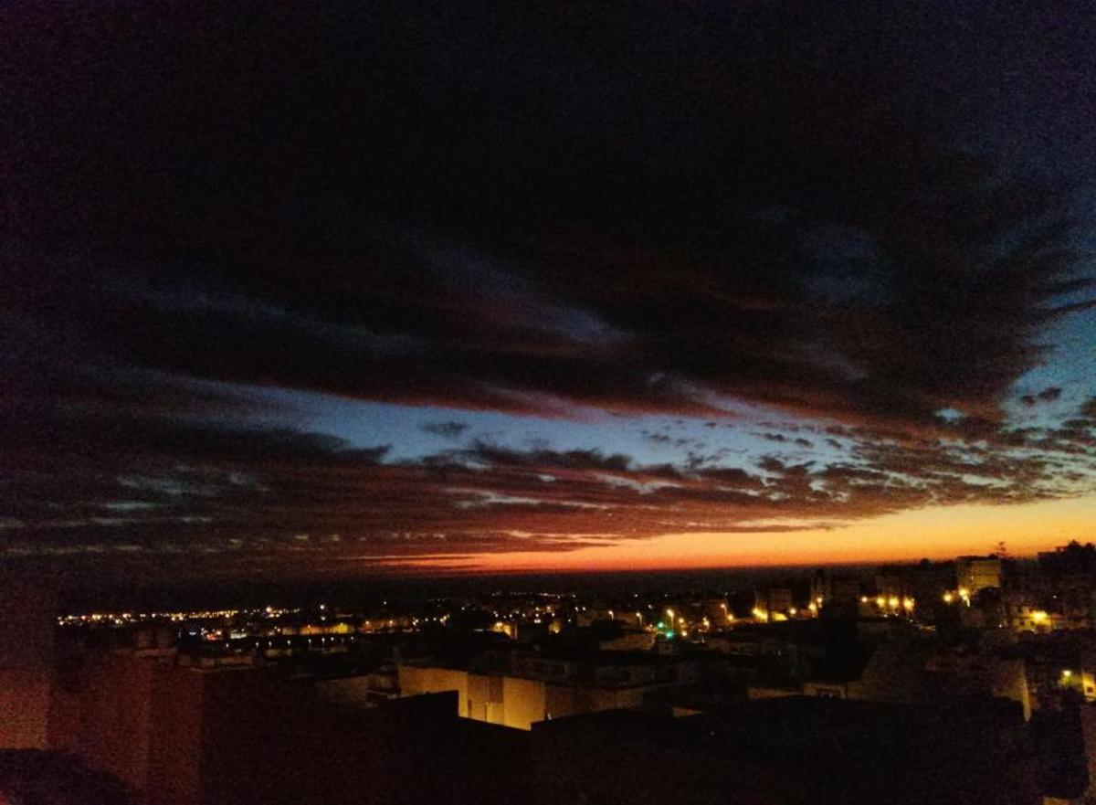 Amanecer en Telde