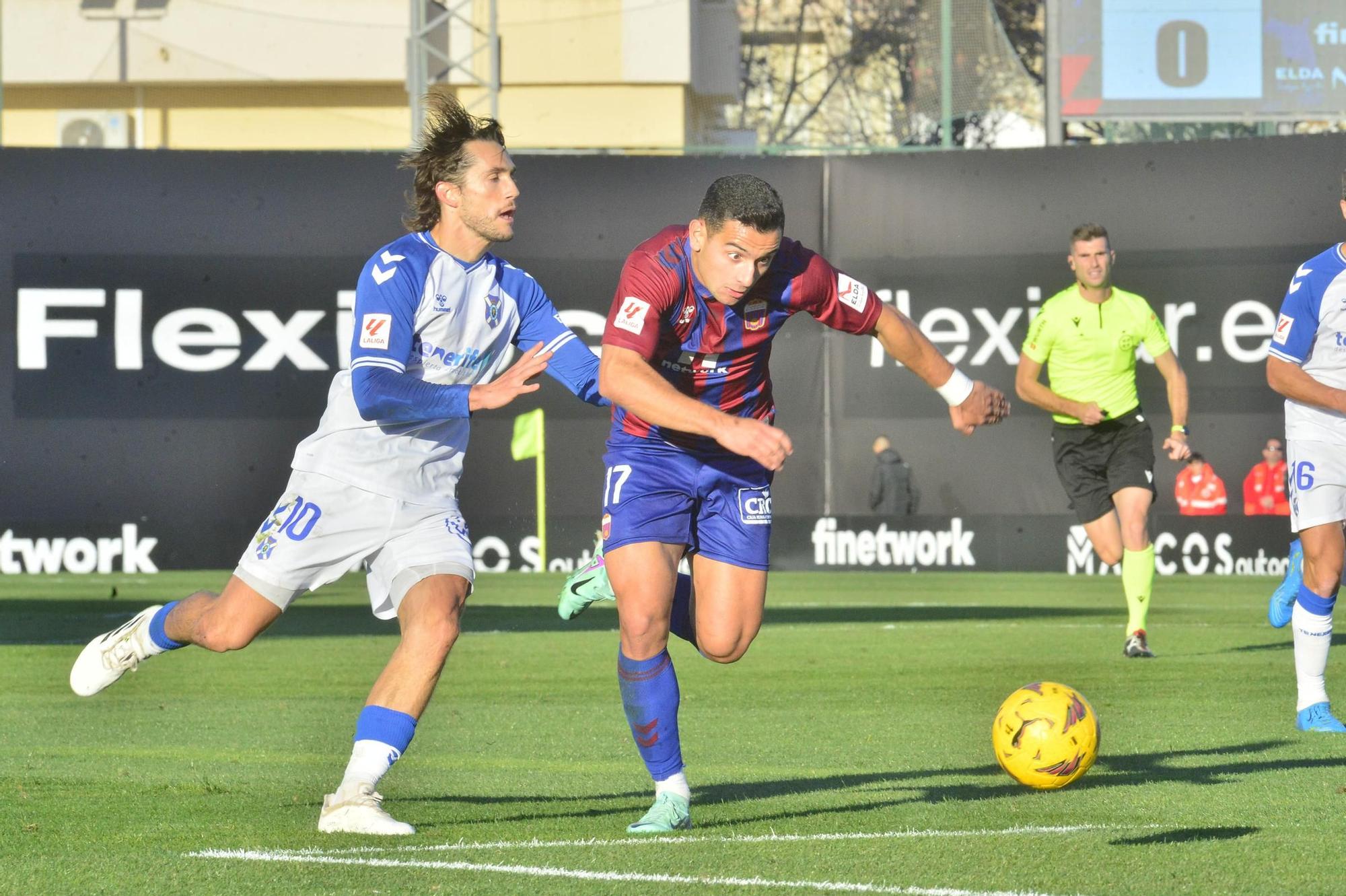 Descalabro en Elda frente al Tenerife (0-3)