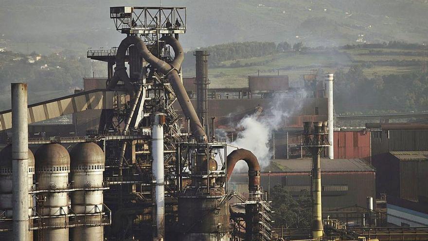 Arcelor para uno de los dos hornos altos de Polonia, como en Asturias