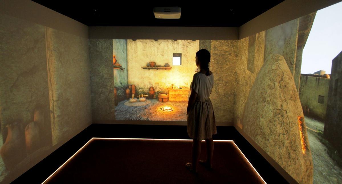 Vistes del jaciment d'Ullastret