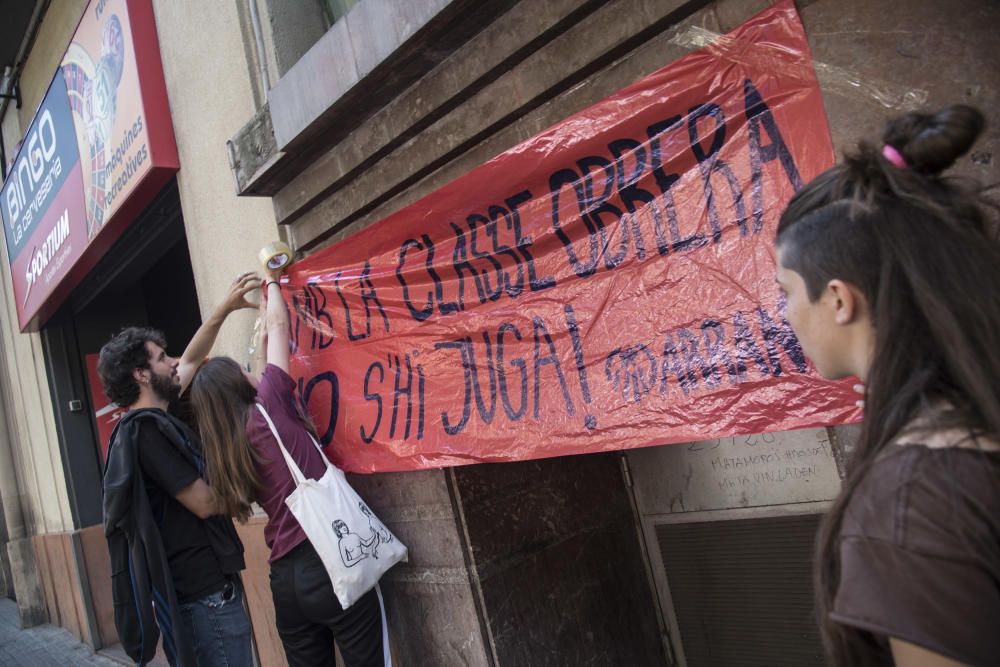 Manifestació de l'1 de maig a Manresa