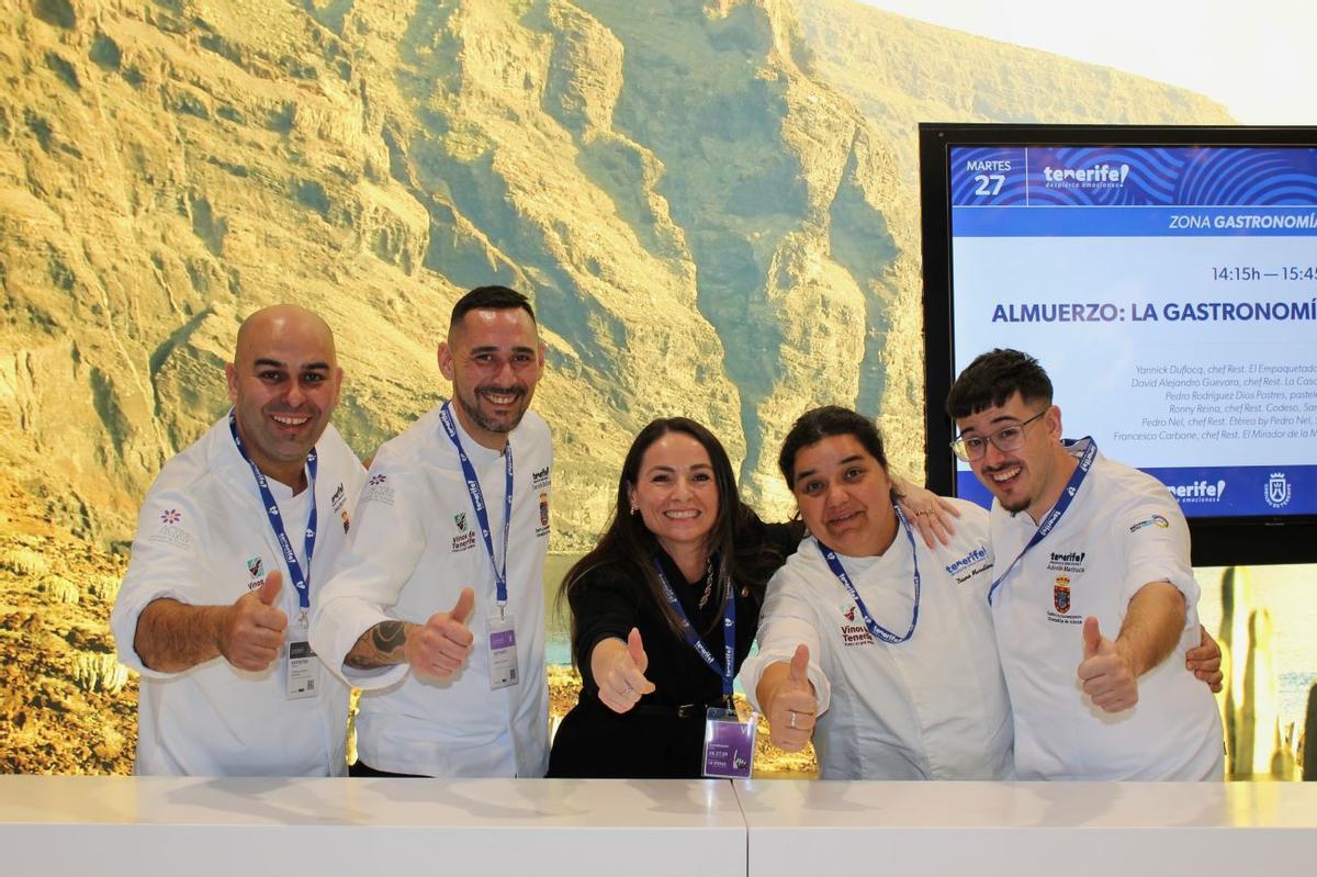 Carmen Mesa, llevó a la capital una destacada representación de profesionales del sector de la restauración.