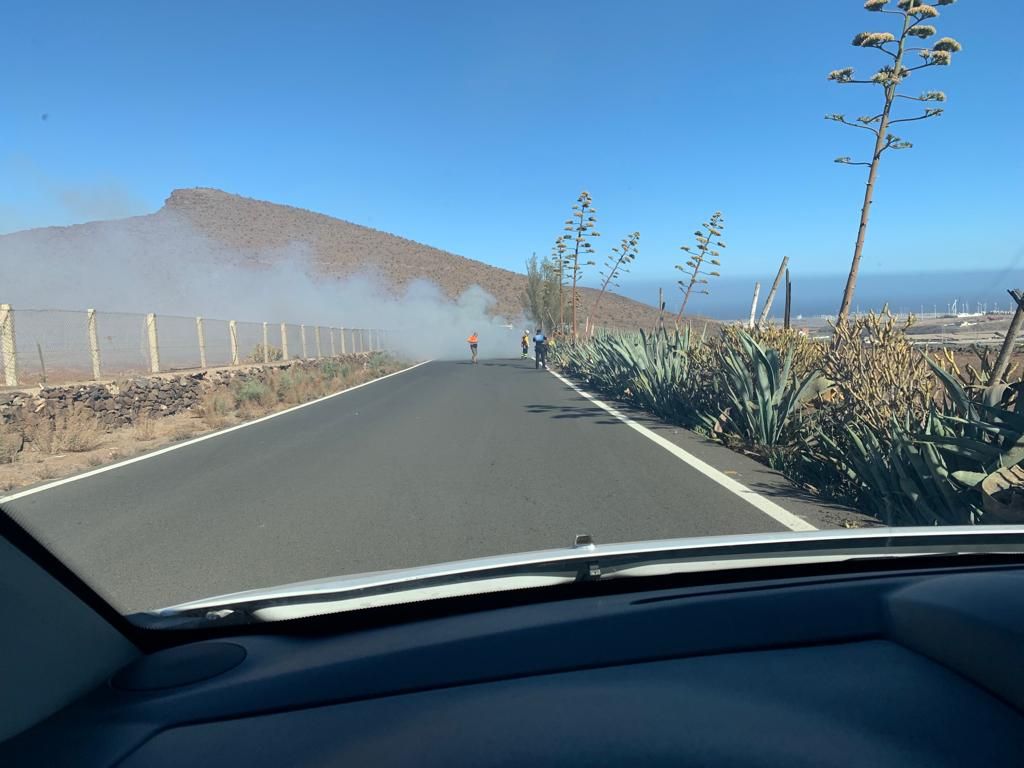 Conato de incendio en La Era del Cardón