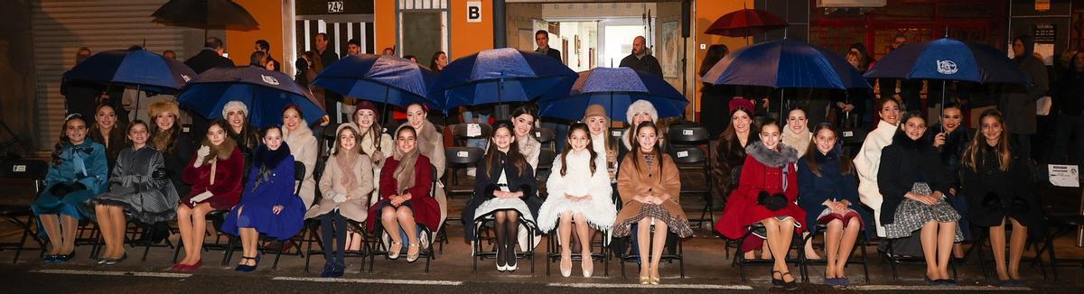 Los Reyes Magos llegan a València con las fallas de Malva-rosa-Cabanyal-Beteró