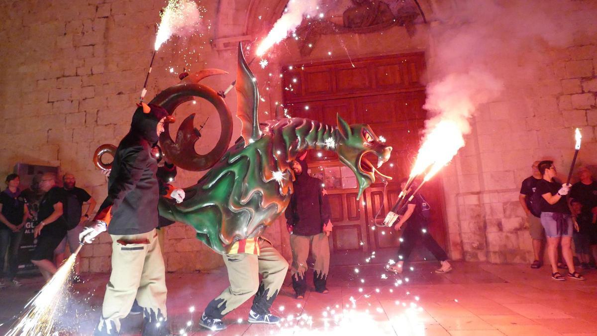 L'Encesa del Drac de Figueres, l'any passat.