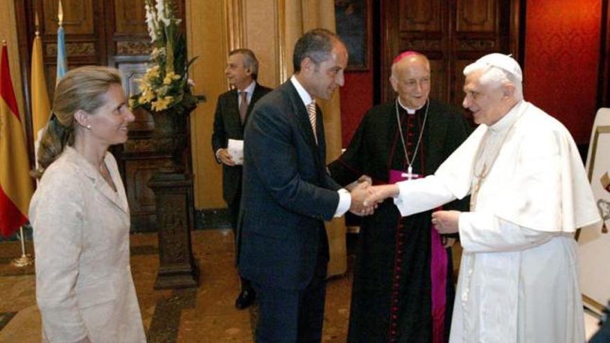 La trama Gürtel participó en la visita del Papa a Valencia aunque el Consell lo negó