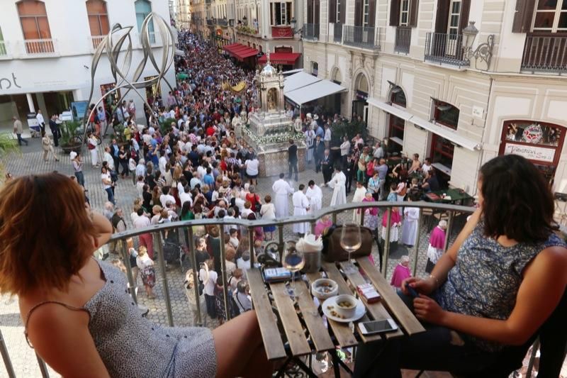 Festividad del Corpus Christi en Málaga