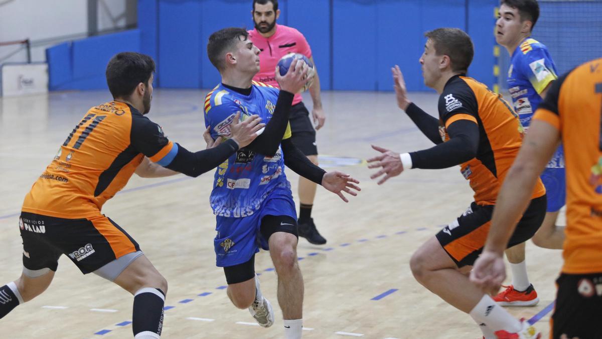 Iñaki Gutierrez, en un partit d&#039;aquesta temporada.