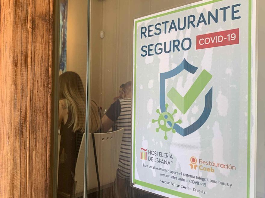 El restaurante dispone de todas las medidas de seguridad sanitaria frente a la covid-19.