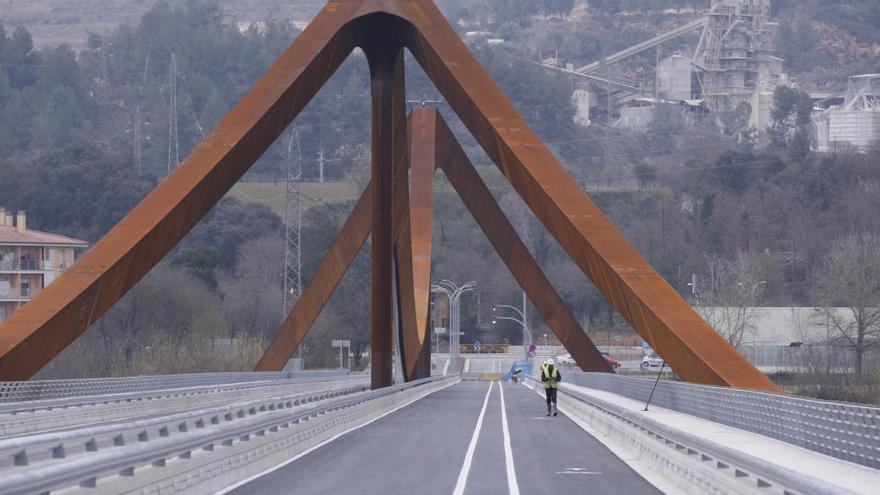 El nou pont del Ter s&#039;obrirà al trànsit dimarts sense inauguració
