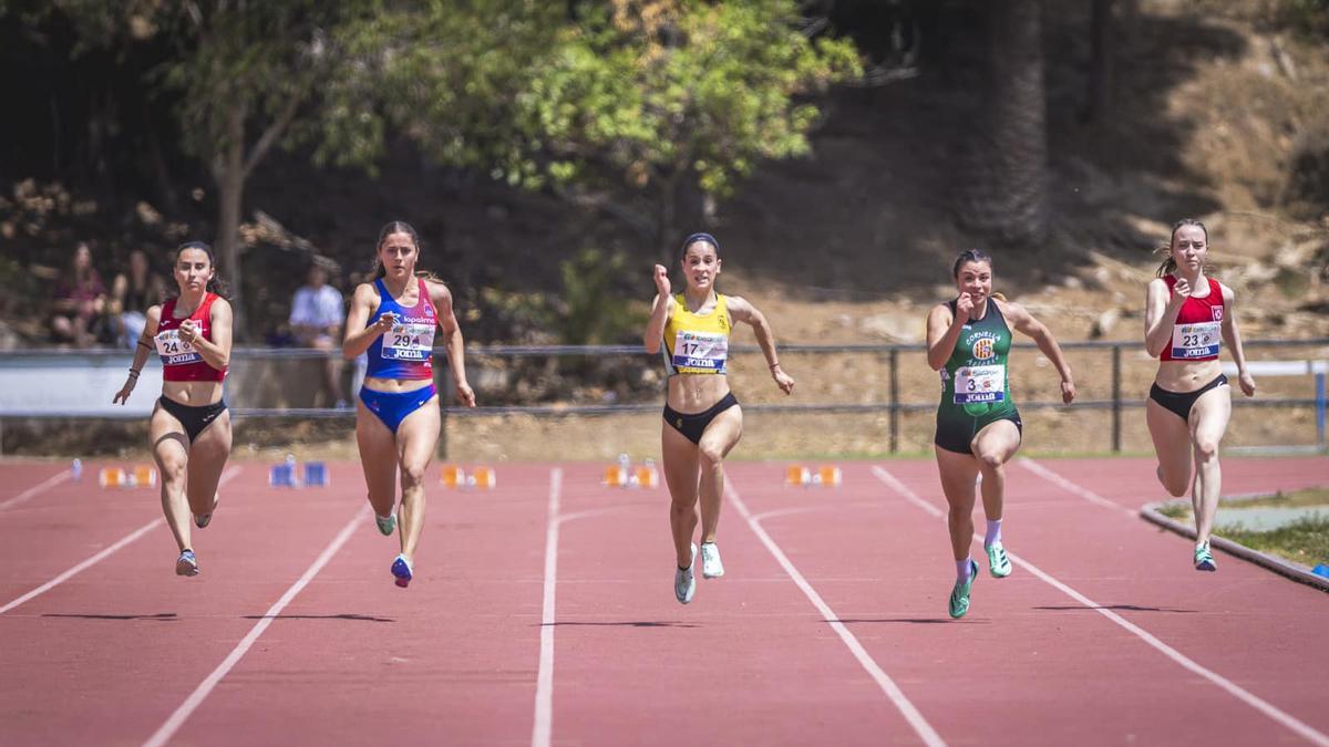 Una de las carreras disputada en Gandia en la 2ª jornada de la Liga Nacional