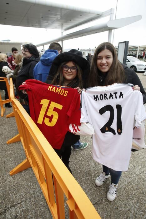 La selección española ya está en Asturias para su partido ante Israel