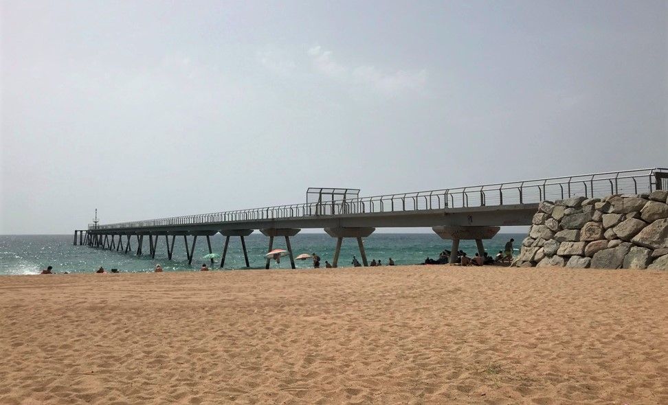 El Pont del Petroli de Badalona.