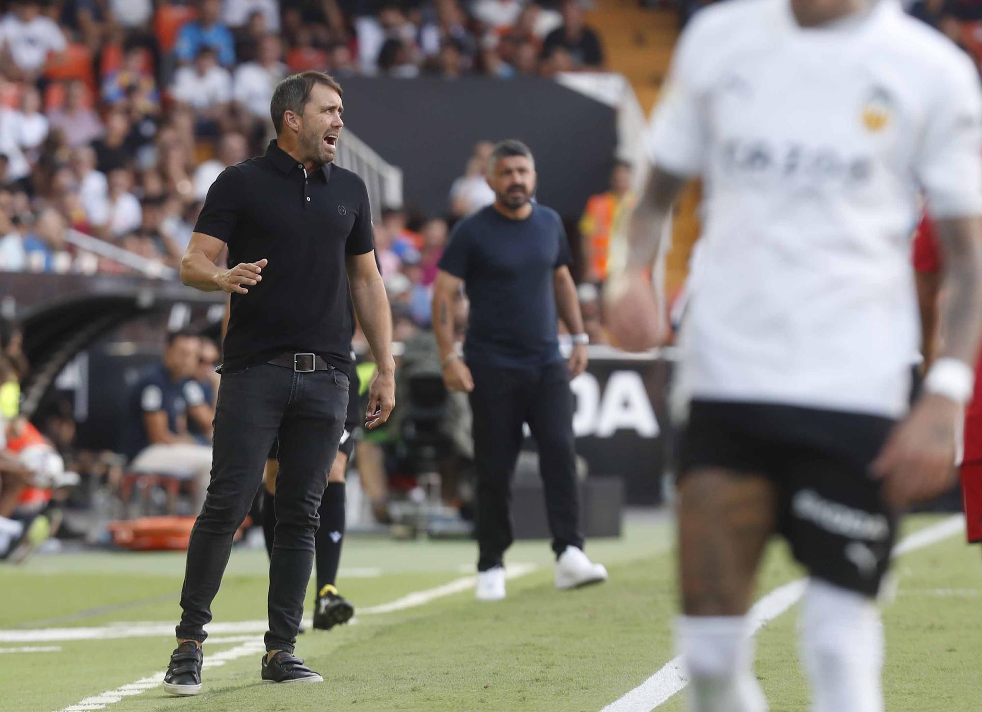 La victoria del Valencia CF ante el Celta de Vigo, en imágenes