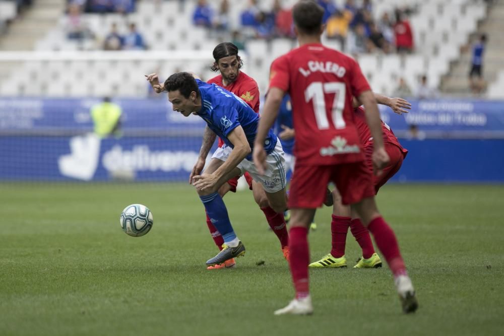 El partido del Oviedo ante el Numancia, en imágenes.