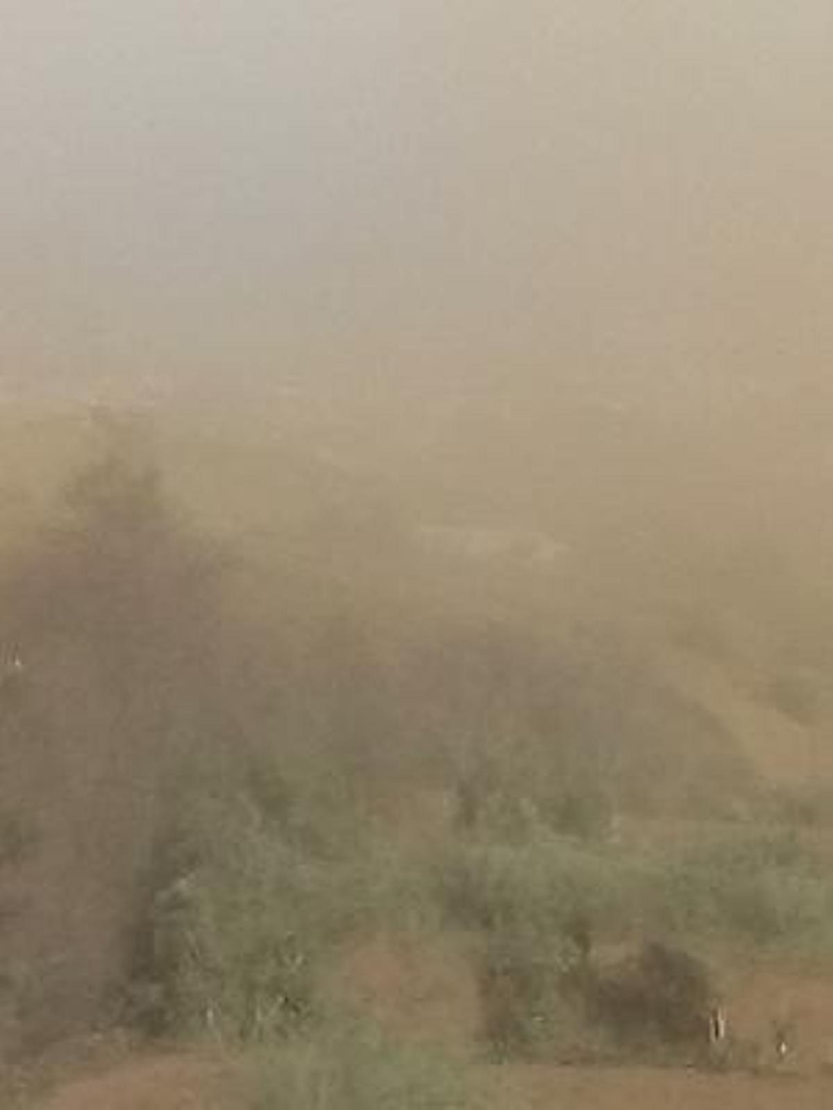 Segundo día de intensa calima en Canarias