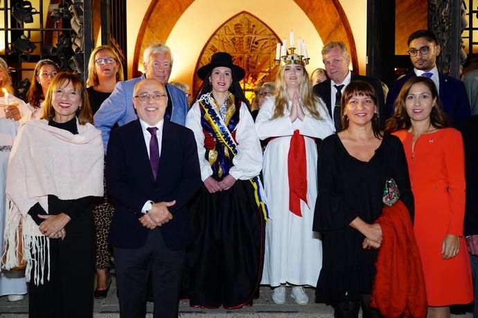 Coronación de las Lucías en el Centro Ecuménico de Playa del Inglés