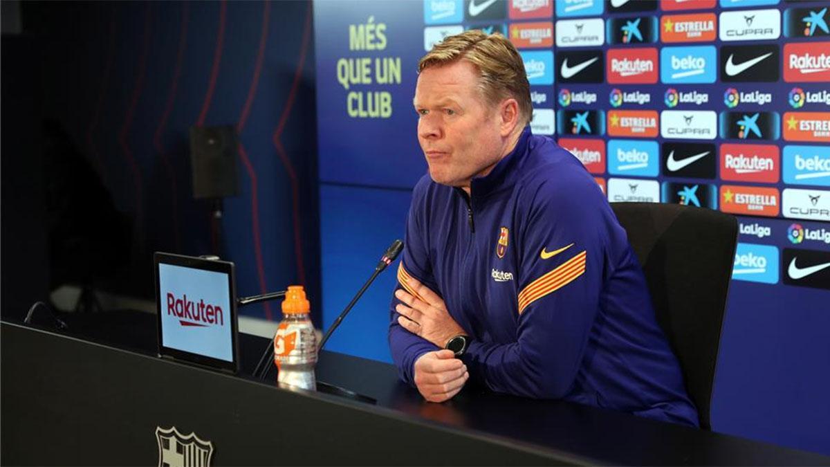 Koeman tras el Barça - PSG: "Somos un equipo en transición"