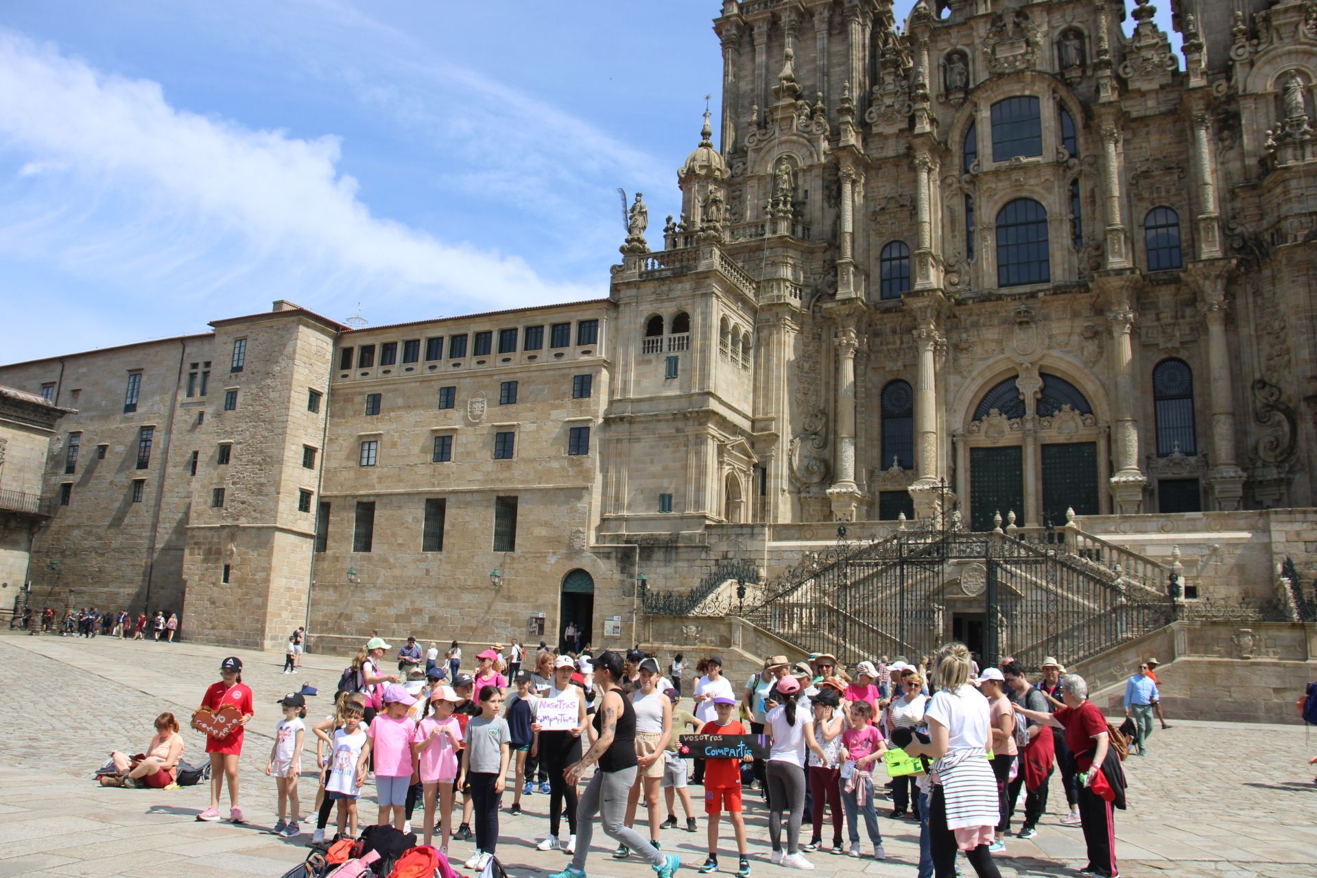 Los "pequegrinos" de Sanabria llegan a Compostela