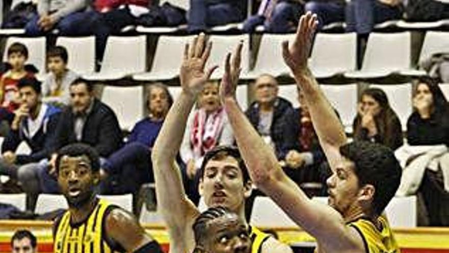 Antonio Hester, en un partit d&#039;aquesta temporada.