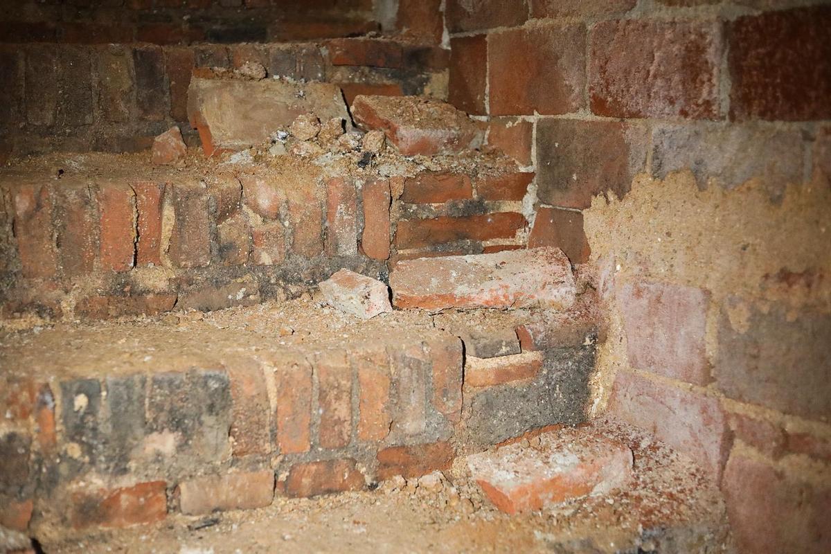 GALERÍA | Filtraciones en la calle Judería