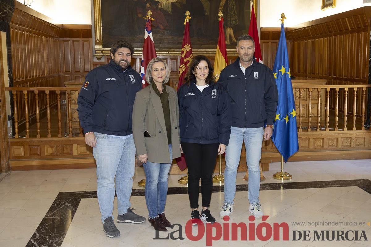 Así ha sido la visita de Isabel Díaz Ayuso a Caravaca de la Cruz