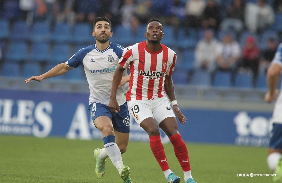 Así fue el partido entre el Sporting y el Tenerife