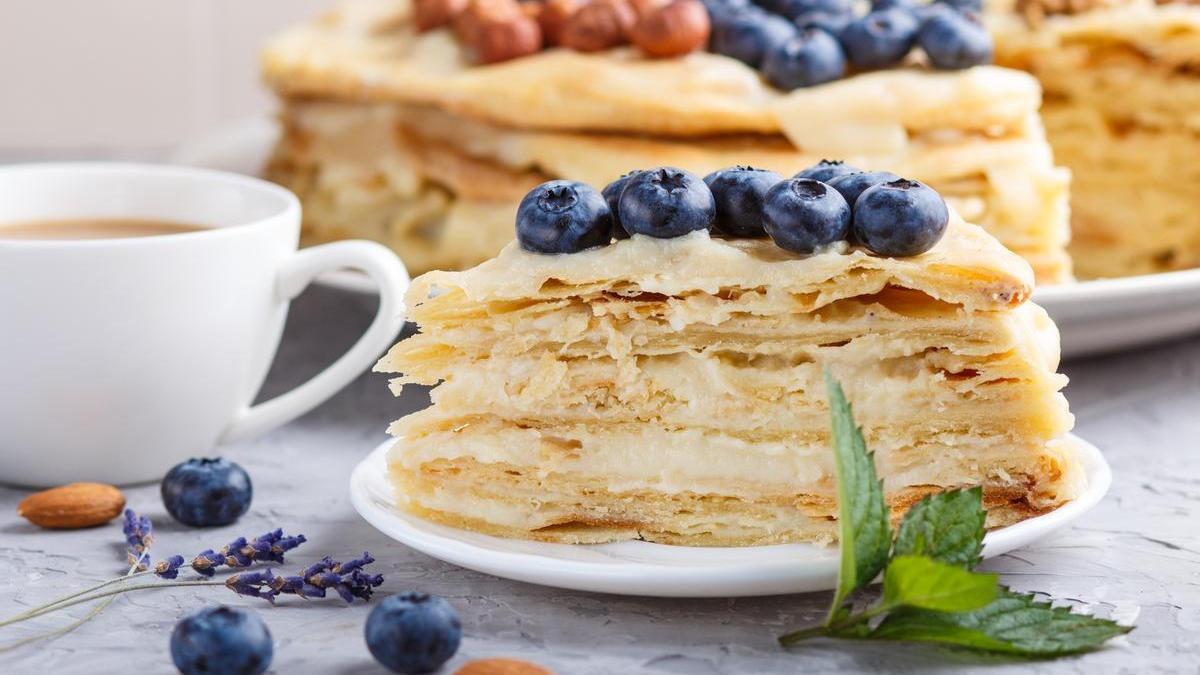 Tarta Napoleón: cómo preparar este rico dulce con palmeritas de hojaldre